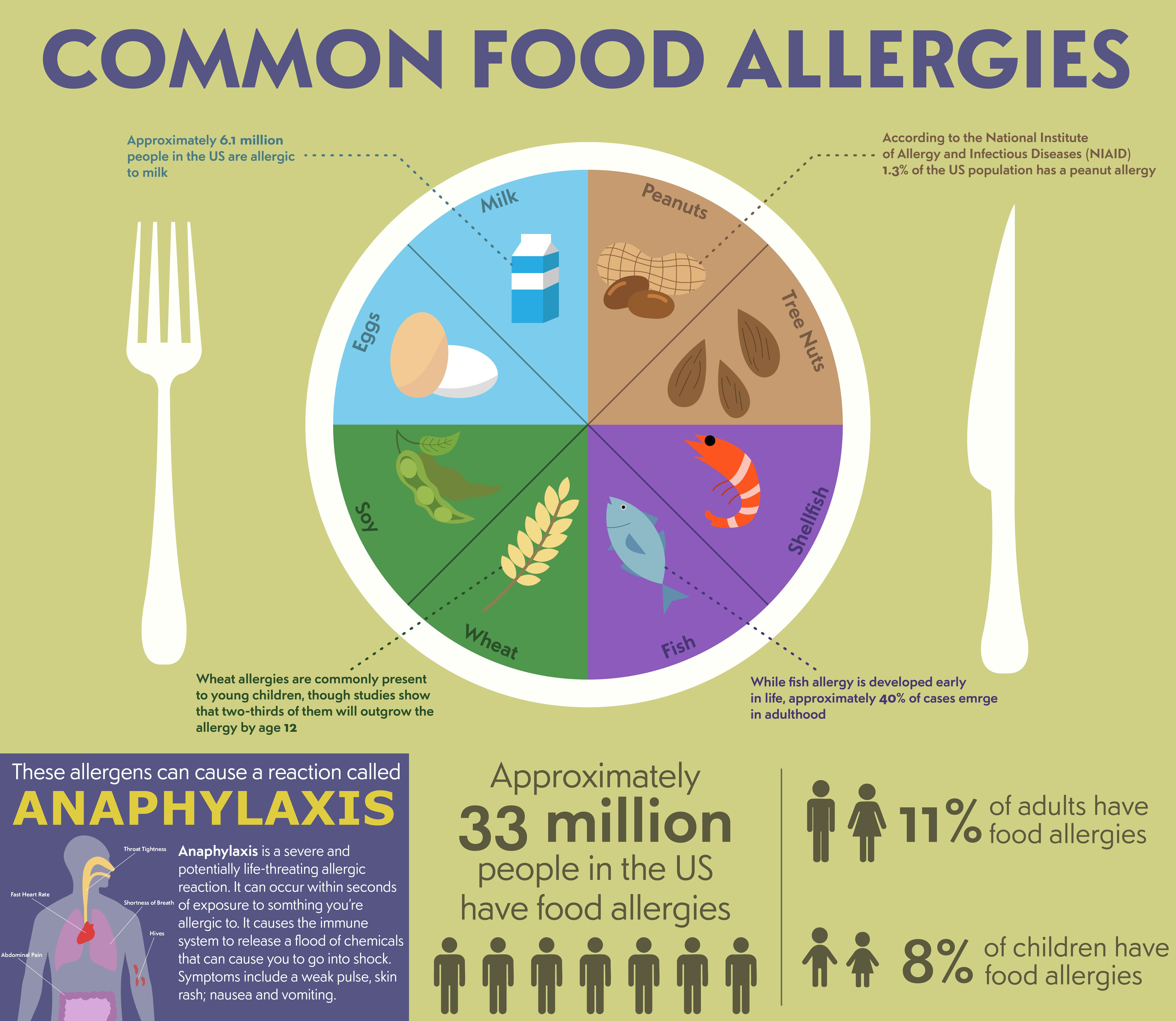 Food Allergy Infographic